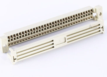 LÄRM 41612 3 Reihe 64 Sockel-Verbindungsstück-Kupferlegierungs-Material Pin IDC mit PBT-Wohnung